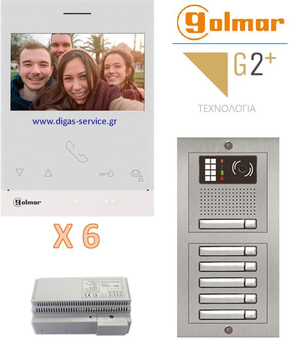 &Theta;&upsilon;&rho;&omicron;&tau;&eta;&lambda;&epsilon;ό&rho;&alpha;&sigma;&eta; 6 &delta;&iota;&alpha;&mu;&epsilon;&rho;ί&sigma;&mu;&alpha;&tau;&alpha; - Golmar 2 &kappa;&alpha;&lambda;&omega;&delta;ί&omega;&nu; &pi;&omicron;&lambda;&upsilon;&kappa;&alpha;&tau;&omicron;&iota;&kappa;ί&alpha;&sigmaf;